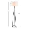 [Only support Drop Shipping Buyer] Clyde Metal Tripod Floor Lamp 60"H