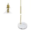 [Only support Drop Shipping Buyer] Auburn Arched Floor Lamp with Marble Base