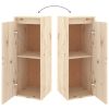 Wall Cabinet 11.8"x11.8"x31.5" Solid Wood Pine