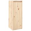 Wall Cabinet 11.8"x11.8"x31.5" Solid Wood Pine