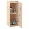 Wall Cabinet 11.8"x11.8"x31.5" Solid Wood Pine