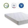 8 Inch Queen Gel Memory Foam Mattress; White; Bed in a Box; Green Tea and Cooling Gel Infused; CertiPUR-US Certified