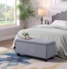 [VIDEO] Large Storage Ottoman Bench Set; 3 in 1 Combination Ottoman; Tufted Ottoman Linen Bench for Living Room; Entryway; Hallway; Bedroom Support 25