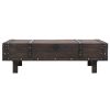 Coffee Table Solid Wood Vintage Style 47.2"x21.7"x13.8"
