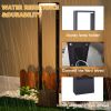 Outdoor Bollard Lamp/Path Light Integrated LED Metal Pathway Light