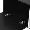 Modern TV Stand for 80'' TV with 3 Doors; Media Console Table; Entertainment Center with Large Storage Cabinet for Living Room; Bedroom