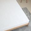 8 Inch Queen Gel Memory Foam Mattress; White; Bed in a Box; Green Tea and Cooling Gel Infused; CertiPUR-US Certified