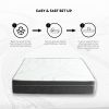 EGO Hybrid 10 Inch Full Mattress; Cooling Gel Infused Memory Foam and Individual Pocket Spring Mattress; Made in USA; Mattress in a Box; CertiPUR-US C