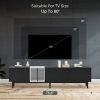 Modern TV Stand for 80'' TV with 3 Doors; Media Console Table; Entertainment Center with Large Storage Cabinet for Living Room; Bedroom