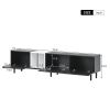 Modern TV Stand for 80'' TV with 3 Doors; Media Console Table; Entertainment Center with Large Storage Cabinet for Living Room; Bedroom
