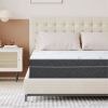 EGO Hybrid 10 Inch Full Mattress; Cooling Gel Infused Memory Foam and Individual Pocket Spring Mattress; Made in USA; Mattress in a Box; CertiPUR-US C