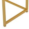 U_STYLE 63'' Modern Console Table; Extra Long Entryway Table with Metal Frame for Entryway; Hallway; Living Room; Foyer; Corridor; Office