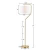 [Only support Drop Shipping Buyer] Aster Angular Arched Metal Floor Lamp