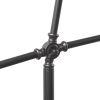 [Only support Drop Shipping Buyer] Keller Adjustable Arched Floor Lamp with Drum Shade
