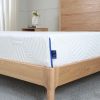 8 Inch Queen Gel Memory Foam Mattress; White; Bed in a Box; Green Tea and Cooling Gel Infused; CertiPUR-US Certified