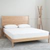 8 Inch Queen Gel Memory Foam Mattress; White; Bed in a Box; Green Tea and Cooling Gel Infused; CertiPUR-US Certified