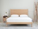 8 Inch Queen Gel Memory Foam Mattress; White; Bed in a Box; Green Tea and Cooling Gel Infused; CertiPUR-US Certified