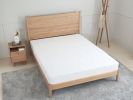 8 Inch Queen Gel Memory Foam Mattress; White; Bed in a Box; Green Tea and Cooling Gel Infused; CertiPUR-US Certified