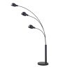 [Only support Drop Shipping Buyer] Archer 3-Light Adjustable Tiered Arc Metal Floor Lamp