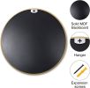 Circle Mirror 36 Inch;  Gold Round Wall Mirror Suitable for Bedroom;  Living Room;  Bathroom;  Entryway Wall Decor and More;  Brushed Aluminum Frame L