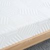 8 Inch Queen Gel Memory Foam Mattress; White; Bed in a Box; Green Tea and Cooling Gel Infused; CertiPUR-US Certified
