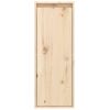 Wall Cabinet 11.8"x11.8"x31.5" Solid Wood Pine