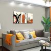Boho Wall Art|Minimalist Wall Art|Mid Century Modern Framed Canvas Wall Art|Abstract Geometric Prints Picture Boho Wall Decor|Canvas Prints Artwork Pa