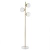 [Only support Drop Shipping Buyer] Holloway 3-Globe Light Floor Lamp with Marble Base