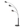 [Only support Drop Shipping Buyer] Archer 3-Light Adjustable Tiered Arc Metal Floor Lamp