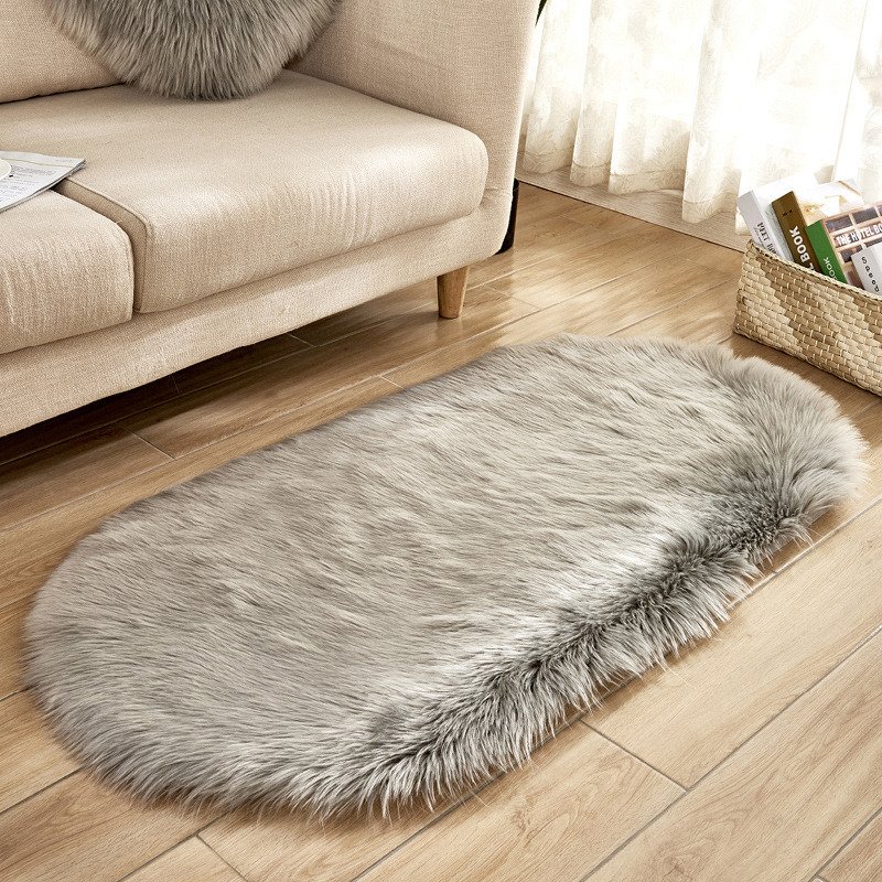 Fluffy 6cm Plush Carpet Fuzzy Wool Floor Mat Multicolor Oval Soft Living Room Bedroom Aldult Boys Girls Home Decor Cute Fashion Fluffy 6cm Plush Carpet Fuzzy Wool Floor Mat Multicolor Oval Soft Living Room Bedroom Aldult Boys Girls Home Decor Cute Fashion