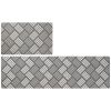 Home Decor PVC Leather Entrance Doormat Kitchen Mat