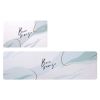 Home Decor PVC Leather Entrance Doormat Kitchen Mat