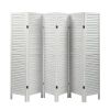 Louver Folding Screen Decorative Privacy Partition Room Divider XH