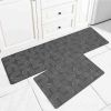 Home Decor PVC Leather Entrance Doormat Kitchen Mat