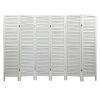 Louver Folding Screen Decorative Privacy Partition Room Divider XH