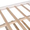 Full size Wooden House Bed with Trundle and 3 Storage Drawers